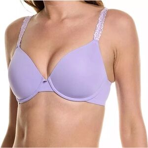 Natori Bra 32ddd 32f violet purple rose